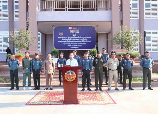 ពិធីសំណេះសំណាល និងជូនដំណើរយោធិន នៃកងរាជអាវុធហត្ថ ទើបជ្រើសរើសថ្មី(ជាប់ជាស្ថាពរ)​ចូលហ្វឹកហ្វឺននៅមជ្ឈមណ្ឌលហ្វឹកហ្វឺនកងរាជអាវុធហត្ថ​(ភ្នំជុំសែនរីករាយ)​